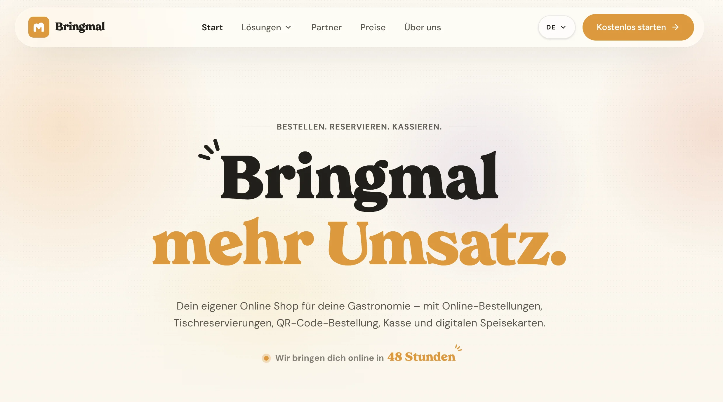 Unsere neue Website ist live: Alles für deine Gastronomie auf einen Blick